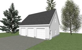 single level garage 